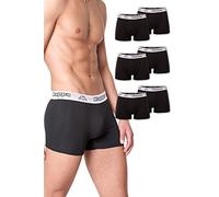 Kappa Calzoncillos ajustados de 6 unidades, VINESTA I Retro Pants para hombre de algodón, resistentes y transpirables para hombre, boxeadores en paquete de ventajas como ropa interior deportiva o