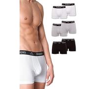 Kappa Calzoncillos ajustados de 6 unidades, VINESTA I Retro Pants para hombre de algodón, resistentes y transpirables para hombre, boxeadores en paquete de ventajas como ropa interior deportiva o
