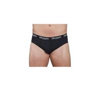 Kappa Calzoncillos para hombre algodón bielástico, paquete de 3 unidades, Negro , L