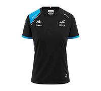Kappa Camiseta ABOLIW Alpine F1 Negro/Azul XL