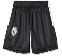 Kappa Camiseta Ahora 3 As Mónaco, Niños, Negro/Gris, 8Y