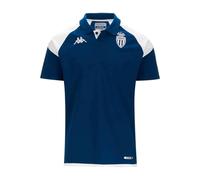 Kappa Camiseta ANGAT 7 Monaco 23-24, Azul/Blanco, S, Hombre