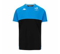 Kappa - Camiseta Aybend BWT Alpine F1 Team 2023, color negro, azul, M