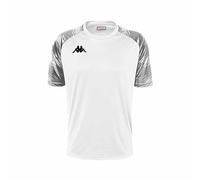 Kappa Camiseta DAVERNO, Camiseta de fútbol, Blanco, XXL, Hombre