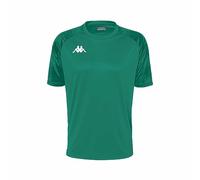 Kappa Camiseta DAVERNO, Camiseta de fútbol, Verde, L, Hombre