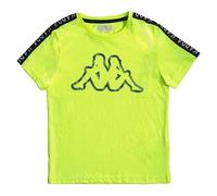 Kappa Camiseta de Manga Corta Marca Modelo Camiseta de Manga Corta Infantil Skappa K Verde limón