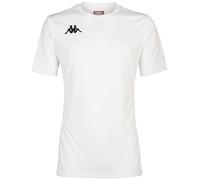 Kappa Camiseta Dervio-Man-XL-Blanco, Multicolor, Extra-Large Unisex Adulto