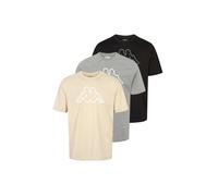 KAPPA Camiseta 'KMLogo Cromen' negro XS EUR