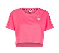 Kappa Camiseta Marca Modelo T-Shirt Rose Femme Banda APUA