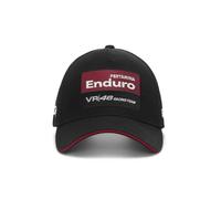 Kappa Gorra con Visera Mod. Esemio VR 46 Racing Team Rossi Moto GP Pilotos Bezzecchi y Giannantonio, Negro, Talla única