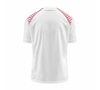 Kappa Cento Analog Act Jersey AUTRES | Man | Size XL | White/High Risk RED/10