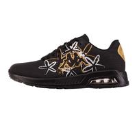 Kappa Código de Estilo: 243306fl Harlem Emb FL, Zapatillas Unisex Adulto, Negro y Dorado, 36 EU