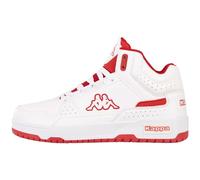 Kappa Código de Estilo: 243316 Jonscha, Zapatillas de Deporte Unisex adulto, Color Rojo Blanco, 44 EU