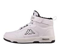 Kappa Código de Estilo: 243380 Hanbury Fur, Zapatillas Unisex adulto, Blanco Y Negro, 42 EU