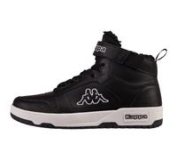 Kappa Código de Estilo: 243380 Hanbury Fur, Zapatillas Unisex adulto, Negro Blanco, 36 EU