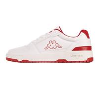 Kappa Código de Estilo: 243405 Coda Low Unisex, Zapatillas Adulto, Color Rojo Blanco, 44 EU