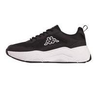 Kappa Código de Estilo: 243413 Askja Unisex, Zapatillas Adulto, Negro Blanco, 36 EU