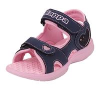Kappa Código de Estilo: 261029k Adori K, Sandalia Unisex niños, Azul Marino y Rosa, 25 EU