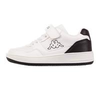 Kappa Código de Estilo: Broome Low MF K Unisex Kids, Zapatillas niños, Blanco y Negro, 29 EU