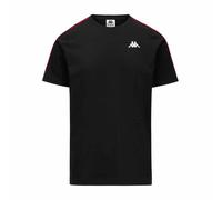 Kappa Coen Slim 222 Banda tee tee | Diseño Estilo Deportivo | Disponible en Varias Tallas/Colores | Noir XS