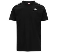 Kappa Coen Slim 222 Banda tee tee | Diseño Estilo Deportivo | Disponible en Varias Tallas/Colores | Noir XS