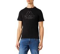 Kappa CREMY tee Camiseta, Hombre, Negro