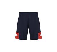 Kappa Daggo Pantalón Corto, Azul/Rojo, S