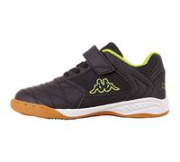 Kappa DAMBA K Unisex Kids, Zapatillas para Correr de Carretera, Negro (1140 Black Yell), 25 EU