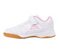 Kappa DAMBA K Unisex Kids, Zapatillas para Correr de Carretera, 1021 White/Rosé, 27 EU
