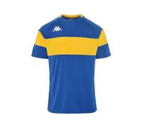 Kappa Dareto Camiseta, Azul/Amarillo, 12 años
