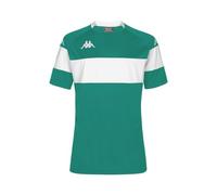 Kappa DARETO Camiseta Verde/Blanco S