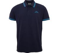Kappa Deutschland Aleot Camisa de Polo, Azul Oscuro, XXL para Hombre