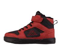 Kappa Deutschland Código de Estilo Unisex para niños: 261071k Lineup Fur K Zapatillas, Rojo y Negro, 29 EU