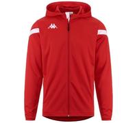 Kappa Dolve - Chaqueta para Hombre, Rojo y Blanco, XXL