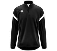 Kappa Dolvole Chalecos suéteres, Negro Y Blanco, S para Hombre