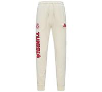 Kappa Eroi Pants Tunisia Pantalón Largo Fútbol Hombre | 100% Algodón Forro Polar Slim FIT | Bolsillos GARA 2026/27