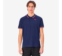 Kappa Ezio 2 Polo Man Polo | Diseño Estilo Deportivo | Disponible en Varias Tallas/Colores | Bleu 2XL