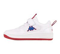 Kappa Fogo K - Zapatillas de Correr Unisex para niños, Color Rojo Blanco., 34 EU