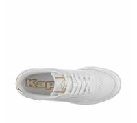 Kappa Garret WO Low Cut Court | Woman | Size 39 | White/Yellow Gold, Zapatillas Mujer, EU