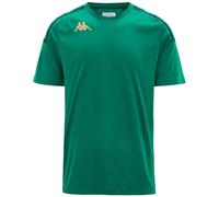 Kappa GIANTO Camiseta, Green, 14 años Unisex Adulto