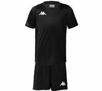Kappa GORKIT, Conjunto de fútbol, Negro, 4 Años, Niño