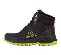 Kappa GRANE K Unisex Kids, Zapatillas para Correr de Carretera, Negro (1133 Black Lime), 26 EU
