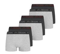 Kappa Iconic Calzoncillos Hombre 6er-Pack Normal Informal Oscuro & Gris Claro