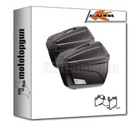 kappa k22n + kl8711 maletas laterales k22n + supports laterales compatible con benelli trk 502 x 2018 2019 mototopgun