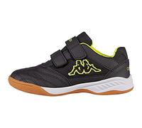 Kappa Kickoff K Unisex Kids, Zapatillas, Black Yellow, 25 EU