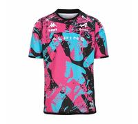 Kappa Kombat 2024 UK Gasly Alpine F1 Camiseta unisex para adulto, Negro , 10 Años