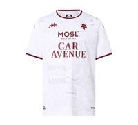 Kappa Kombat 2026 Away FC METZ Act Jersey | Diseño Estilo Deportivo | Disponible en Varias Tallas/Colores | Blanc S