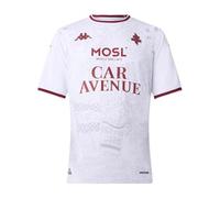 Kappa Kombat Pro 2026 Away FC METZ Act Jersey | Diseño Estilo Deportivo | Disponible en Varias Tallas/Colores | Blanc M