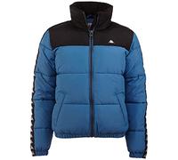 Kappa Lebana-Chaqueta para Mujer, Corte Regular Entrenamiento, Azul Vallarta, L