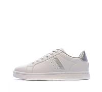 Kappa Logo Alpha, Zapatillas Mujer, Blanco/Plata, 39 EU